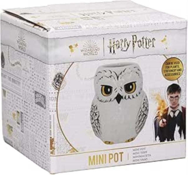 Ceramic Pot Shaped Boxed (11cm) - Harry Potter (Hedwig)