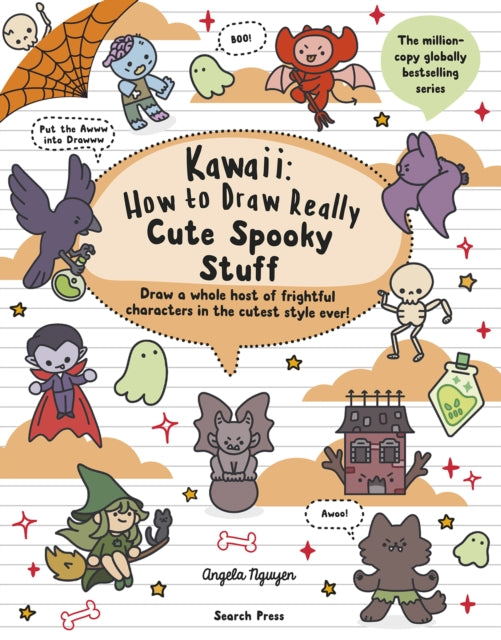 Kawaii: How to draw Really Cute Spooky Stuff: Draw a Whole Host of Frightful Characters in the Cutest Style Ever