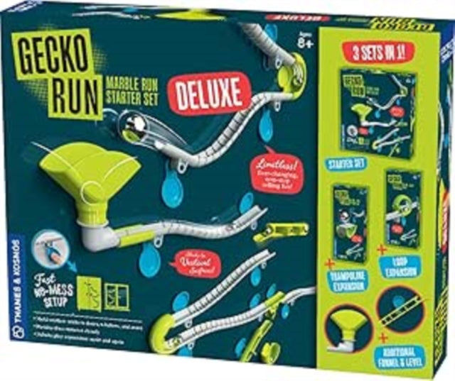 Gecko Run: Marble Run Deluxe Kit