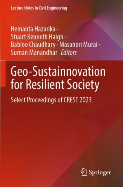 Geo-Sustainnovation for Resilient Society: Select Proceedings of CREST 2023