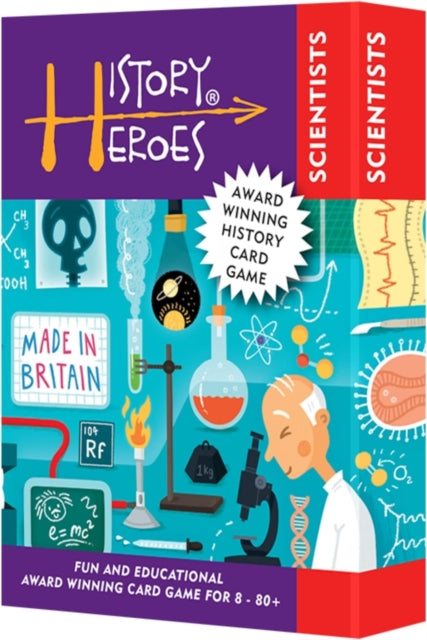 History Heroes SCIENTISTS card game