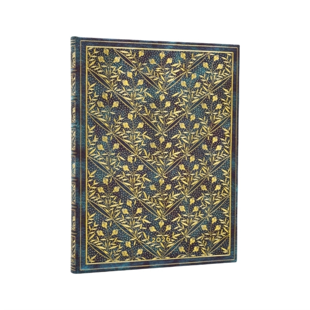 2026 Wildflower Song (2007) Ultra 12-month Verso Hardcover Flexi Dayplanner 2026 (Elastic Band Closure)