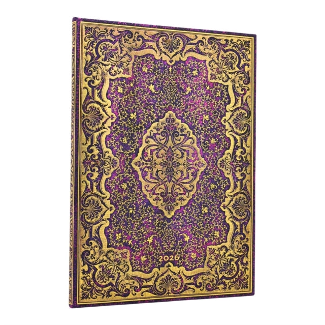2026 Picaresque Grande 12-month Vertical Hardcover Flexi Dayplanner 2026 (Elastic Band Closure)