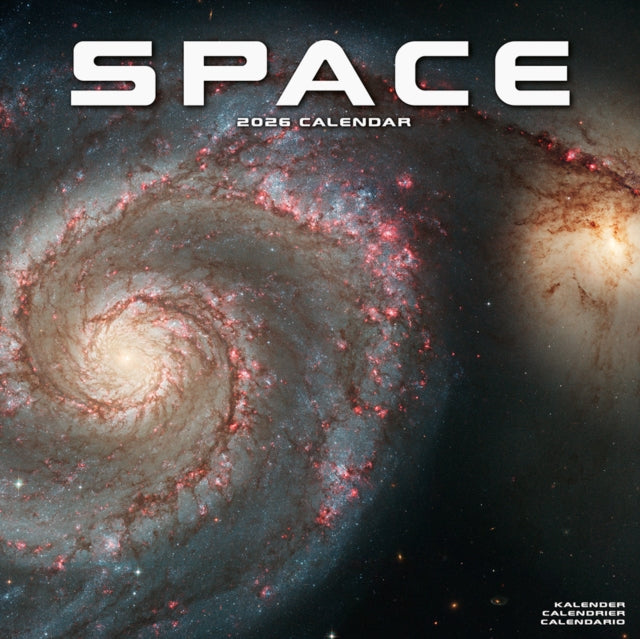 Space Calendar 2026 Square Wall Calendar - 16 Month