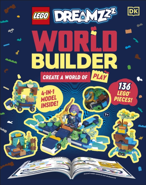 LEGO DreamZzz World Builder: Create a World of Play with 4-in-1 Model and 150+ Build Ideas!