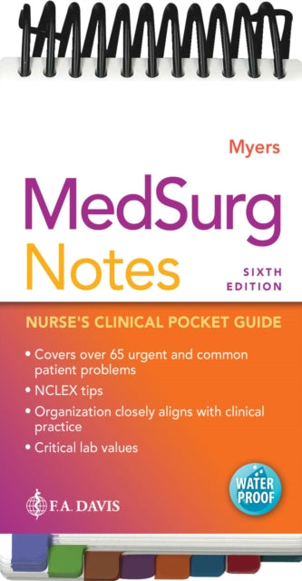 MedSurg Notes: Nurse's Clinical Pocket Guide