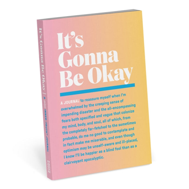 Knock Knock Gonna Be OK Mini Inner Truth Journal (Pastel Version)