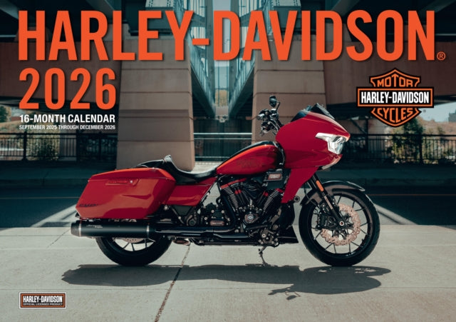 Harley-Davidson 2026 17x12: 16-Month Calendar--September 2025 through December 2026