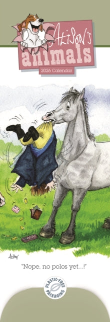 Alisons Animals Slim Calendar 2026