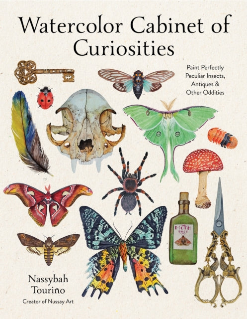 Watercolor Cabinet of Curiosities: Paint Perfectly Peculiar Insects, Antiques and Other Oddities
