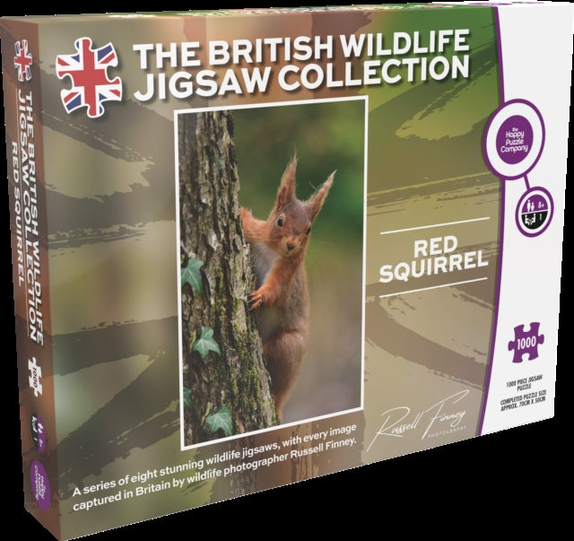 Red Squirrel 1000 Piece Puzzle