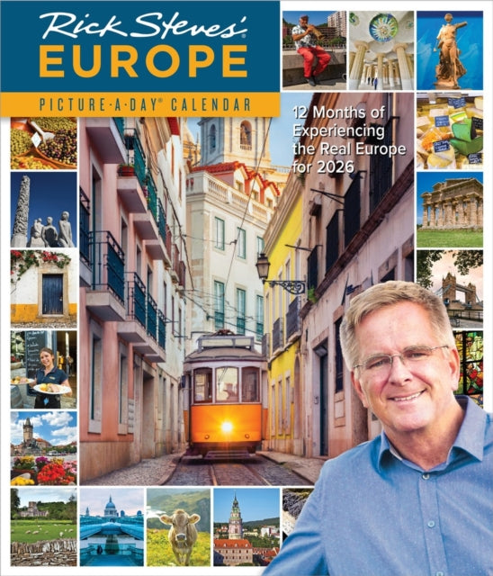 Rick Steves' Europe Picture-A-Day® Wall Calendar 2026: 12 Months of Experiencing the Real Europe in 2026