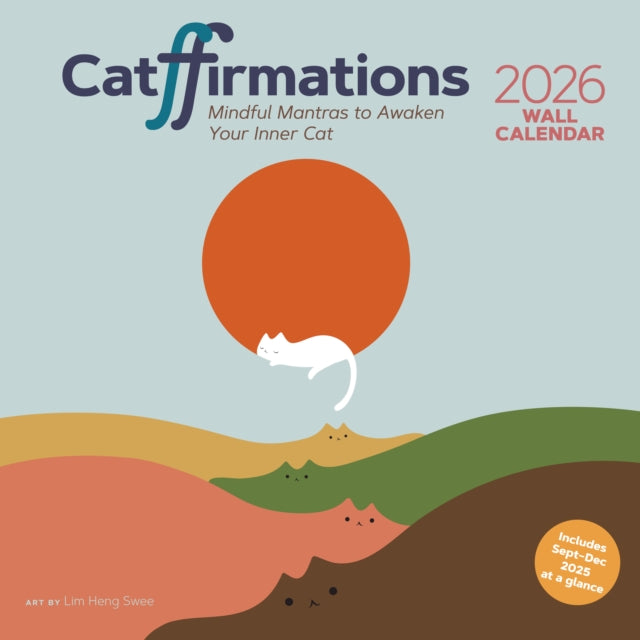 Catffirmations 2026 Wall Calendar