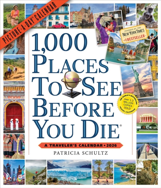 1,000 Places to See Before You Die Picture-A-Day® Wall Calendar 2026: A Traveler's Calendar
