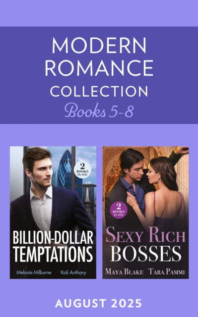 Modern Romance August 2025 Books 5-8: Out of Office Nights (Royals of Cartana) / His Forgotten Wife / Fake Engagement Arrangement / Prince She Shouldn't Crave