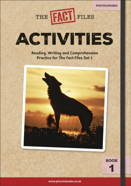 Phonic Books The Fact Files 1 Activities: Adjacent consonants and consonant digraphs, suffixes -ed and -ing