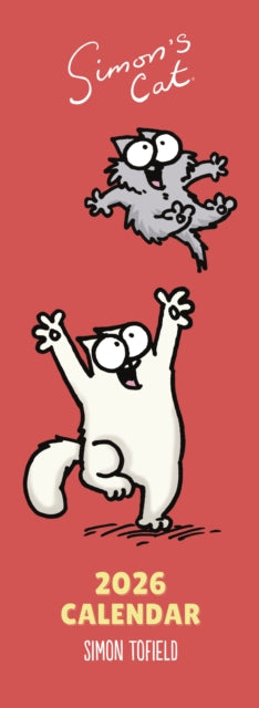 Simons Cat Slim Calendar 2026
