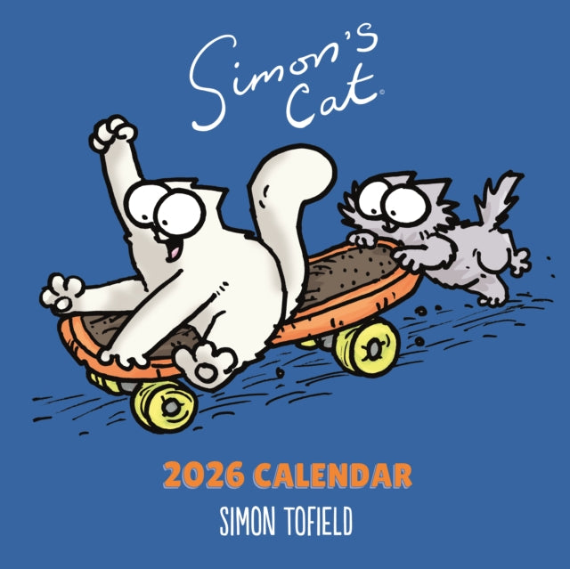 Simons Cat Square Wall Calendar 2026