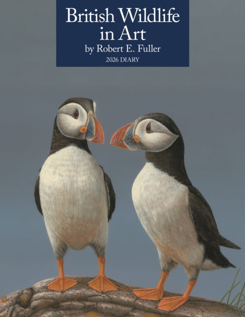 British Wildlife in Art by Robert Fuller Deluxe Diary A5 2026