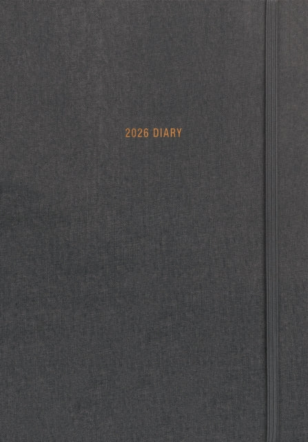 Charcoal A5 Diary 2026