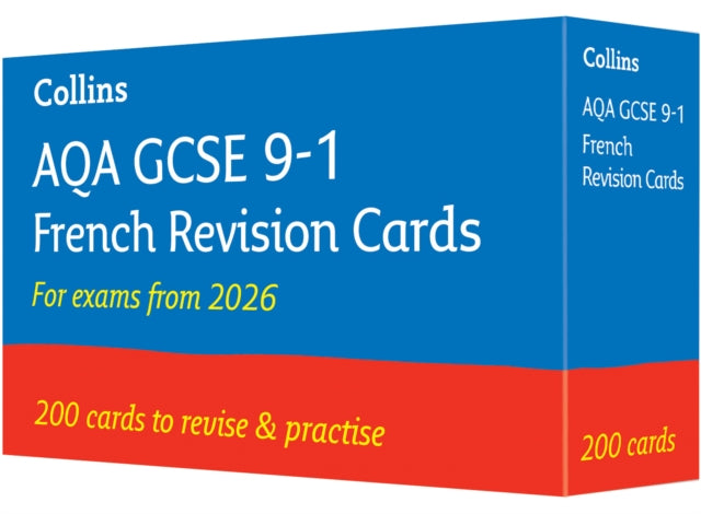 AQA GCSE 9-1 French Vocabulary Revision Cards: Ideal for the 2026 and 2027 Exams