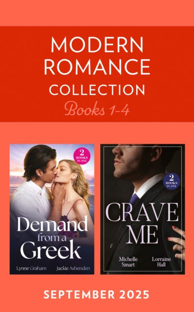 Modern Romance September 2025 Books 1-4: Shock Greek Heir / Christmas Eve Ultimatum / His Pregnant Enemy Bride / Unwrapping His Forbidden Assistant