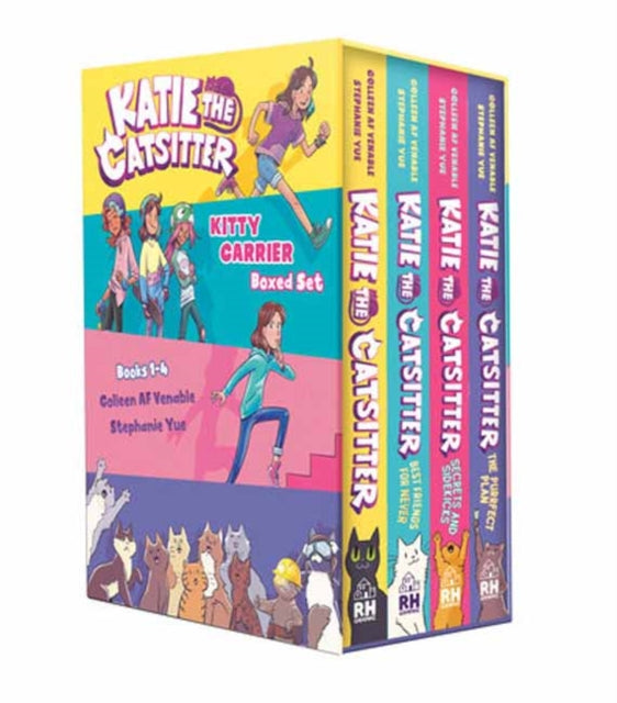 Katie the Catsitter; Best Friends for Never; Secrets and Sidekicks; The Purrfect Plan: (A Graphic Novel Boxed Set)