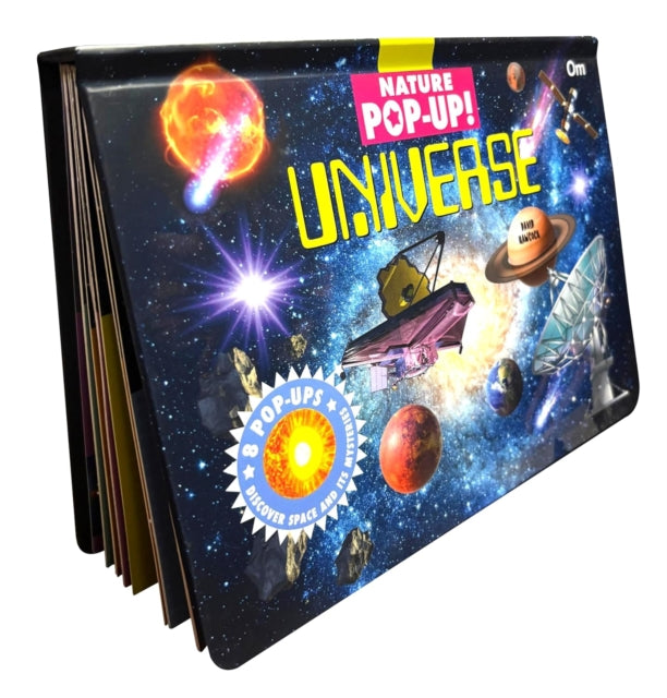 Pop Up Universe Book for Kids: Adventures in the Universe Explore Stars, Planets, Galaxies
