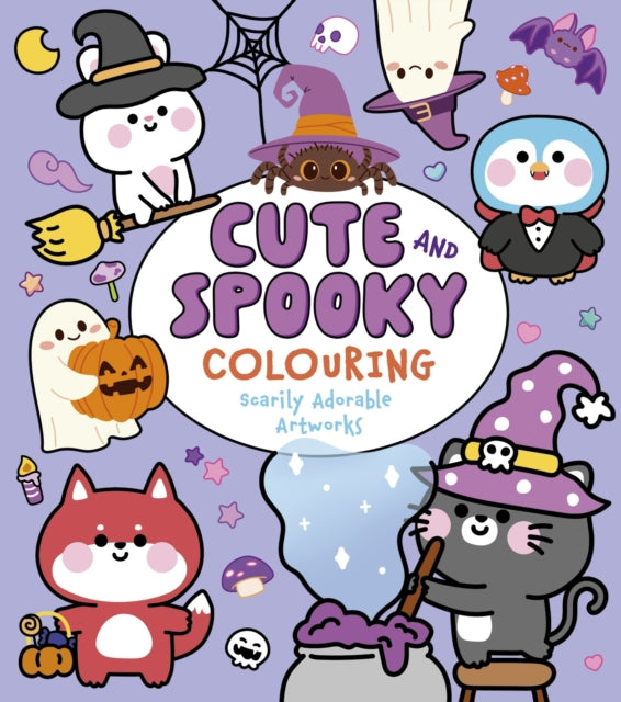Cute and Spooky Colouring: Scarily Adorable Artworks