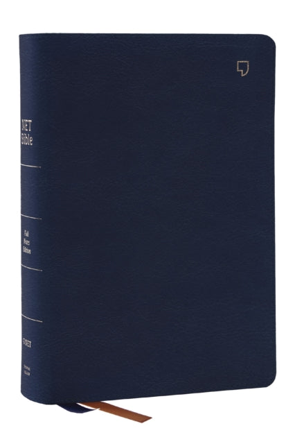 NET Bible, Full Notes Edition (NET, Blue Leathersoft, Comfort Print, Thumb Indexed): Holy Bible