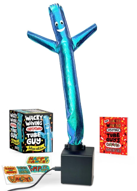 Wacky Waving Inflatable Tube Guy Deluxe Edition: Includes USB Cable and Vinyl Stickers