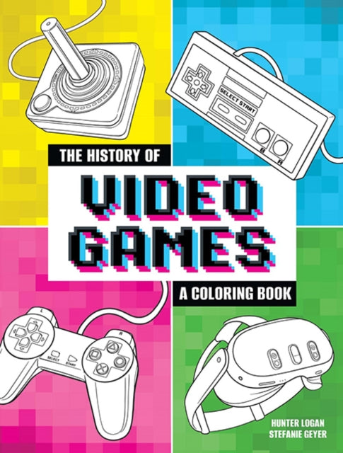 The History of Video Games: A Coloring Book