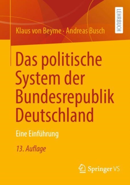 Das politische System der Bundesrepublik Deutschland: Eine Einfuhrung
