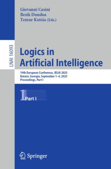 Logics in Artificial Intelligence: 19th European Conference, JELIA 2025, Kutaisi, Georgia, September 1β4, 2025, Proceedings, Part I