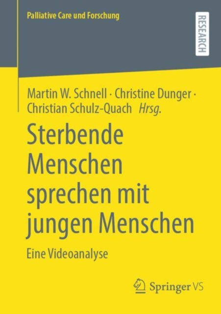 Sterbende Menschen sprechen mit jungen Menschen: Eine Videoanalyse