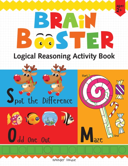 Preschool Activity Book: Brain Booster: Logical Reasoning Activity Book For Kids
