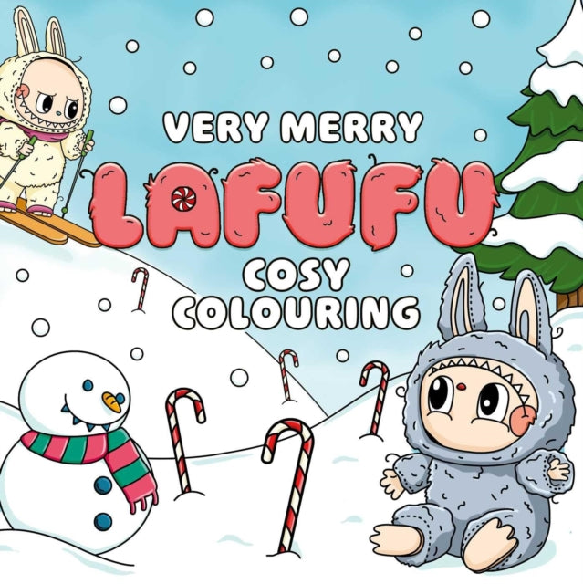 Very Merry Lafufu Cosy Colouring Book