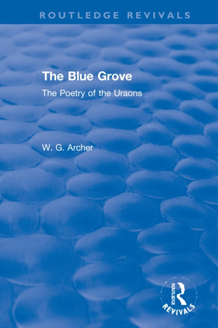 The Blue Grove: The Poetry of the Uraons