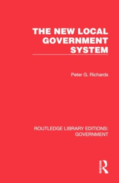 The New Local Government System
