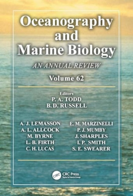 Oceanography and Marine Biology: An Annual Review, Volume 62
