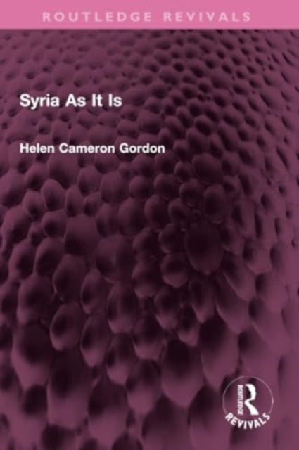 Syria As It Is