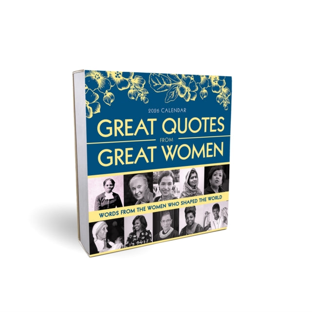 2026 Great Quotes From Great Women Boxed Calendar: Words from the Women Who Shaped the World