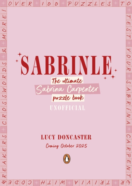 Sabrinle: The Ultimate Sabrina Carpenter Puzzle Book