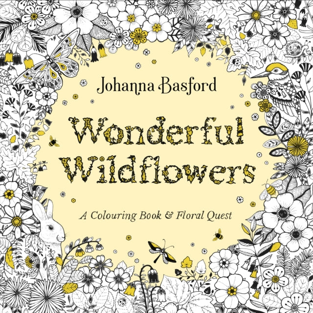 Wonderful Wildflowers: A Colouring Book & Floral Quest