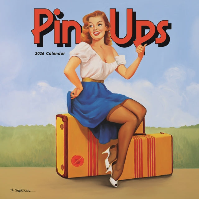 Pin Ups Square Wall Sunday Start Calenda