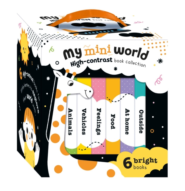 My Mini World: High-contrast book collection