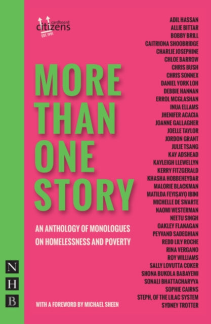 More Than One Story: An Anthology of Monologues on Homelessness and Poverty