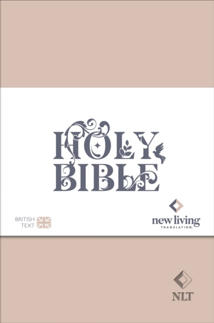 NLT Holy Bible: New Living Translation, British Text Version in Pink Soft-tone Flexiback Binding