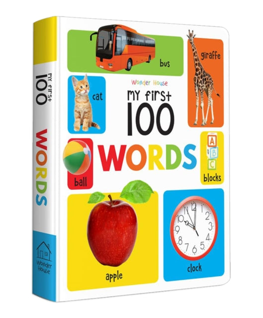 My First 100 Words Board Book: My 100 Library Series