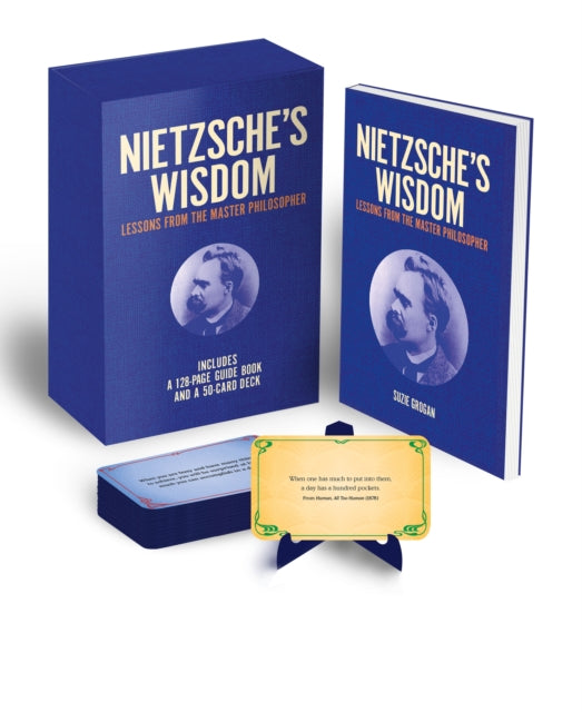 Nietzsche's Wisdom Book & Card Deck: Includes 128-page guide book and a 50-card deck
